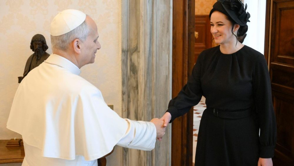 Візіт у Ватыкан прэм'ер-міністра Літвы Інгі Ругінене