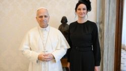 البابا يستقبل رئيسة وزراء جمهورية ليتوانيا 