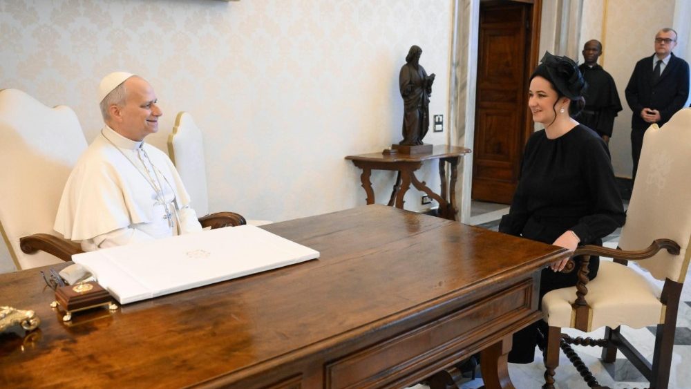 Візіт у Ватыкан прэм'ер-міністра Літвы Інгі Ругінене