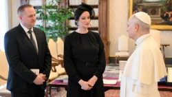 La Leon al XIV-lea, premierul Lituaniei, doamna Inga Ruginienė