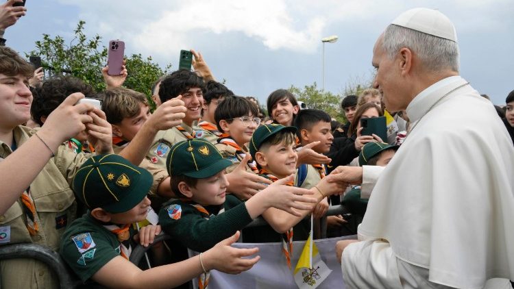 Popiežius Romos parapijoje