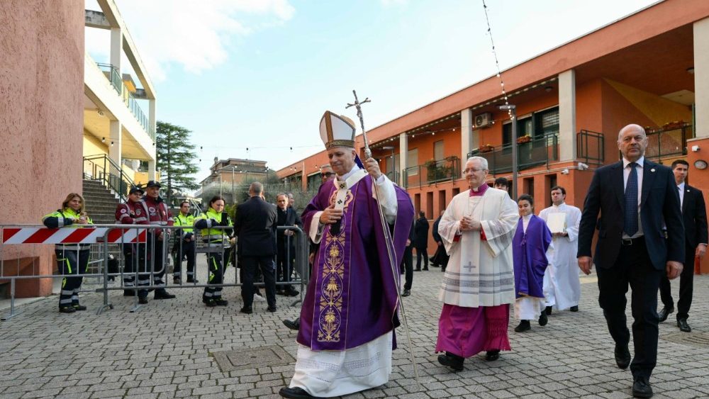 Візіт у парафію Ахвяравання Найсвяцейшай Панны Марыі ў Рыме