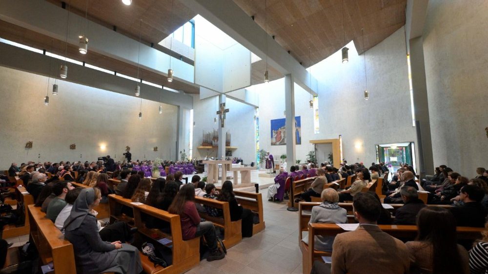 Візіт у парафію Ахвяравання Найсвяцейшай Панны Марыі ў Рыме