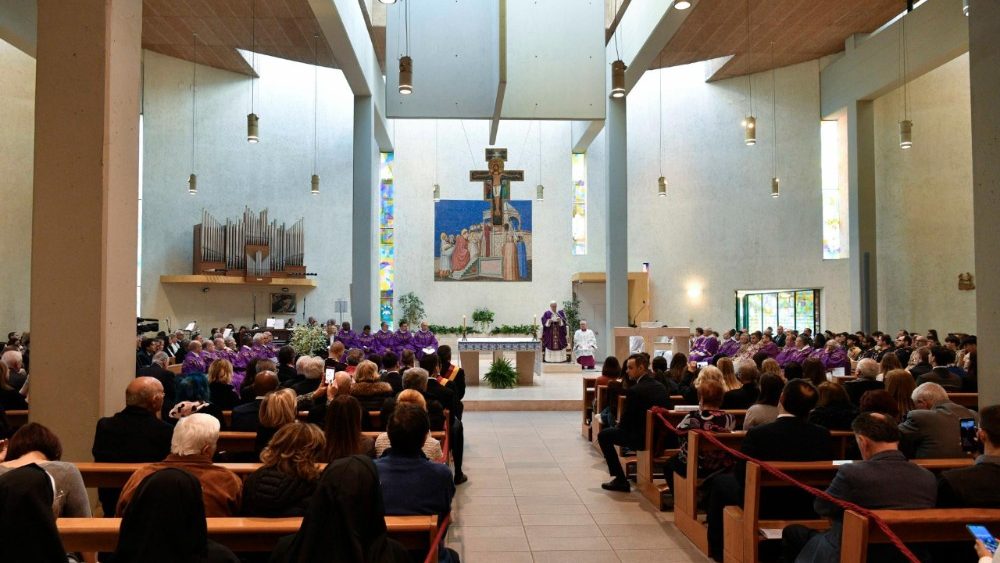 Візіт у парафію Ахвяравання Найсвяцейшай Панны Марыі ў Рыме