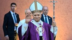 Papst Leo am dritten Fastensonntag in Rom