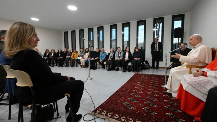 Encuentro del Papa con el Consejo pastoral de la parroquia Santa Maria della Presentazione    