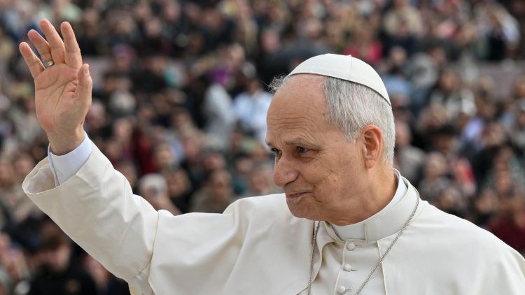 教皇レオ14世　2026年3月13日の一般謁見　バチカン・聖ペトロ広場