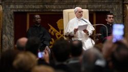 2026.03.12 Papa akutana na Washiriki wa Mkutano wa ukuu wa makaribisho.