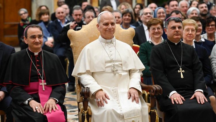 Popiežiaus audiencija savanorių kursų dalyviams