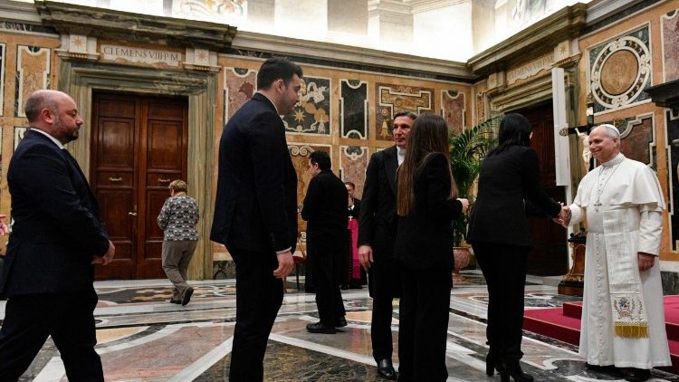 Die Audienz im Vatikan