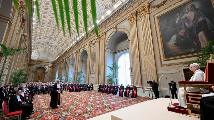 Ufunguzi wa Mwaka wa Kimahakama wa Mahakama Kuu ya Rufaa ya Jiji la Vatican.