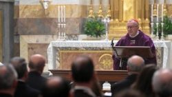 El cardenal Parolin ha presidido esta mañana una misa en la Capilla Paulina con motivo de la inauguración del año judicial del Tribunal Vaticano