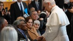 El Papa en la parroquia del Sagrado Corazón en Ponte Mammolo