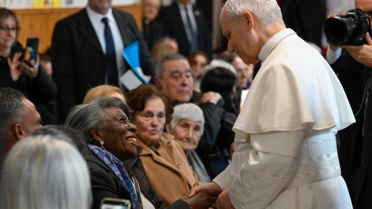El Papa en la parroquia del Sagrado Corazón en Ponte Mammolo