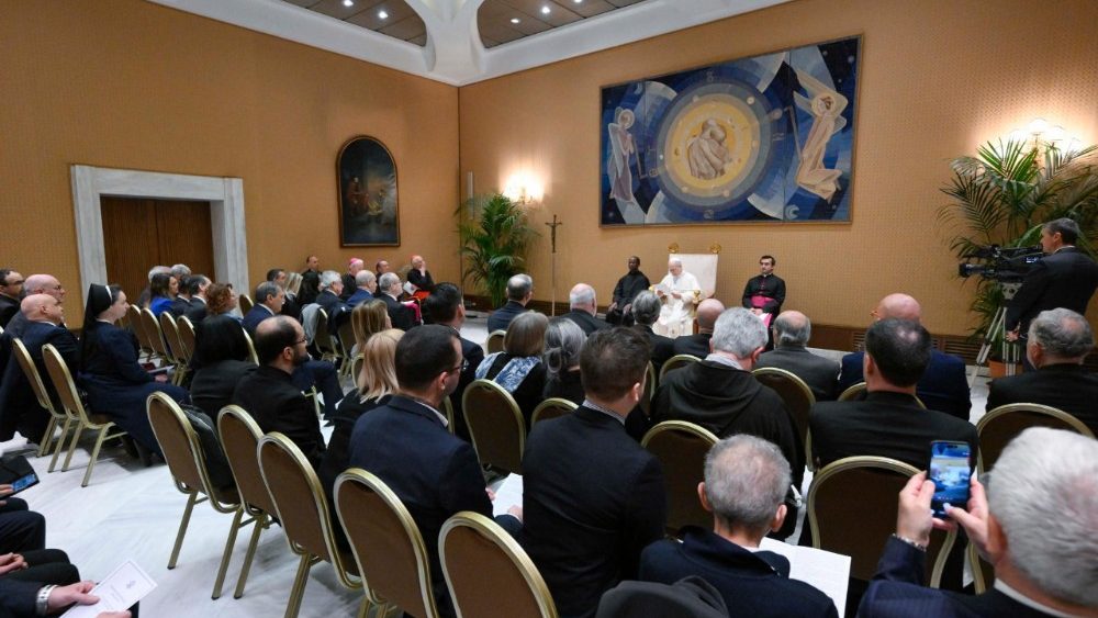 Аўдыенцыя Папы Льва XIV для ўдзельнікаў канферэнцыі “Сёння хто мой бліжні?” 