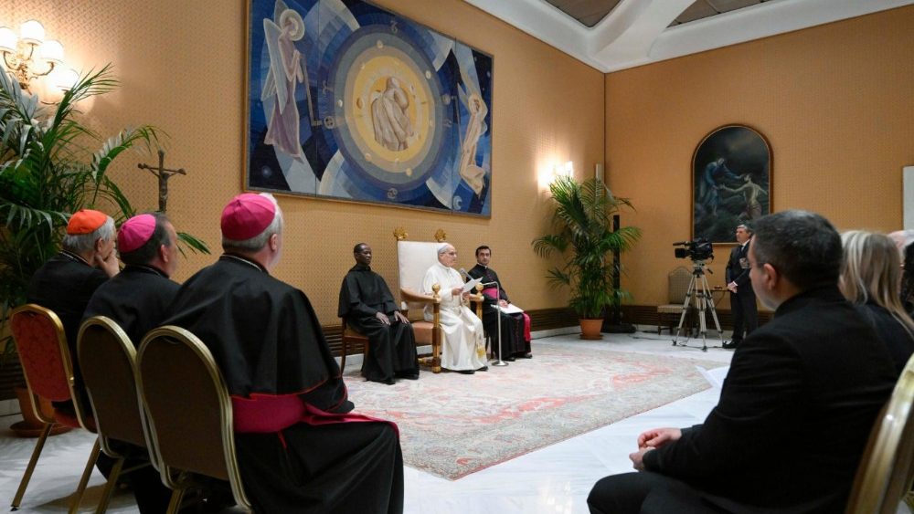 Аўдыенцыя Папы Льва XIV для ўдзельнікаў канферэнцыі “Сёння хто мой бліжні?” 