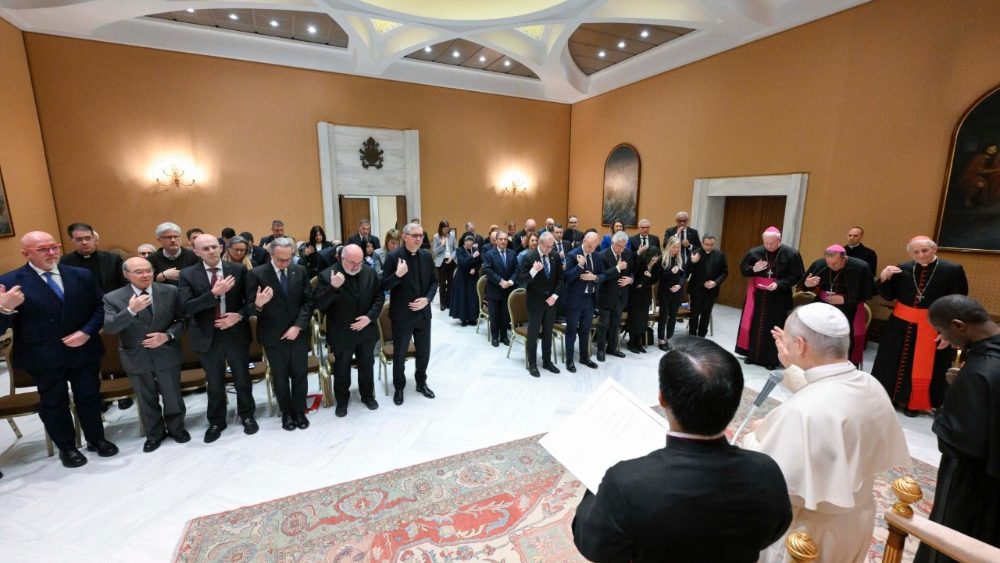 Аўдыенцыя Льва XIV для ўдзельнікаў канферэнцыі “Сёння хто мой бліжні?” 