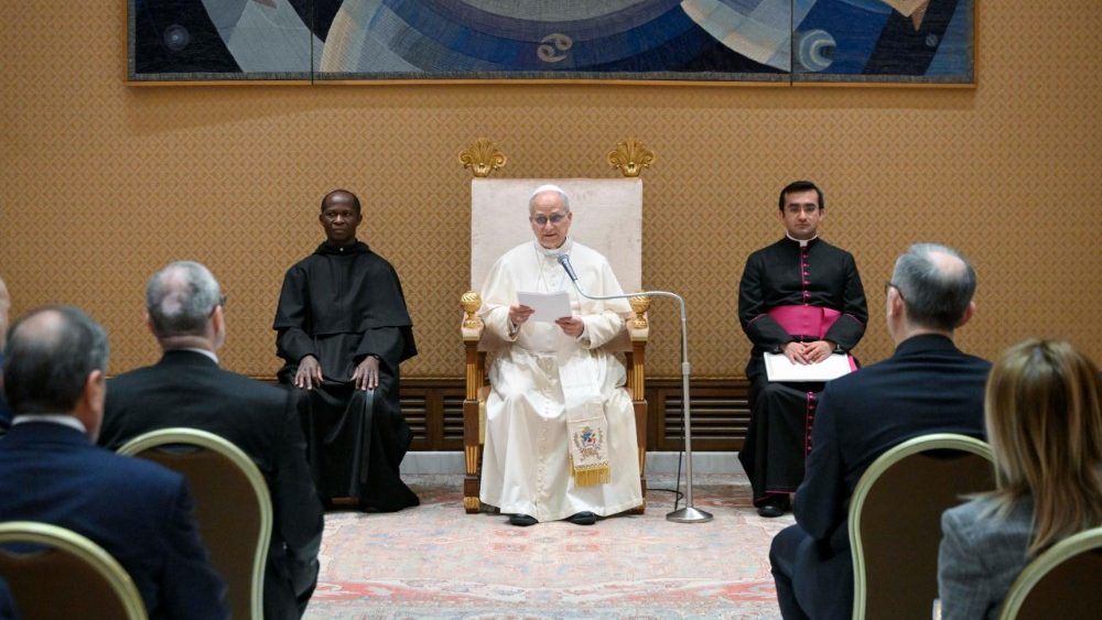 Аўдыенцыя Папы Льва XIV для ўдзельнікаў канферэнцыі “Сёння хто мой бліжні?” 