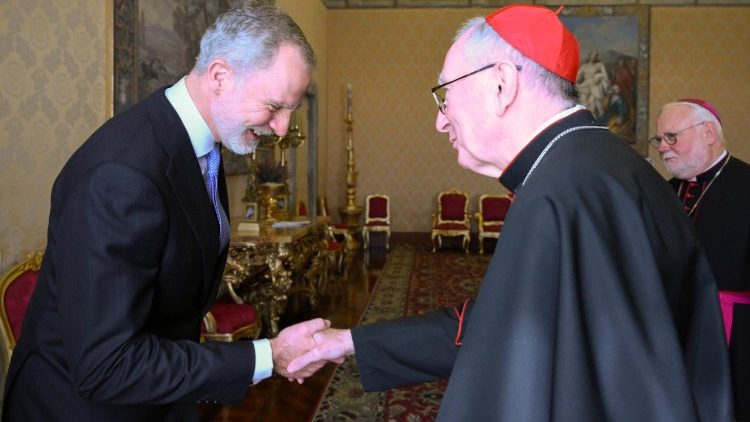 2026.03.20 Le Loro MaestÃ  Felipe VI, Re di Spagna, con la Regina Sofia