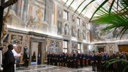 Papež přijal na audienci zástupce letecké společnosti ITA Airways a koncernu Lufthansa