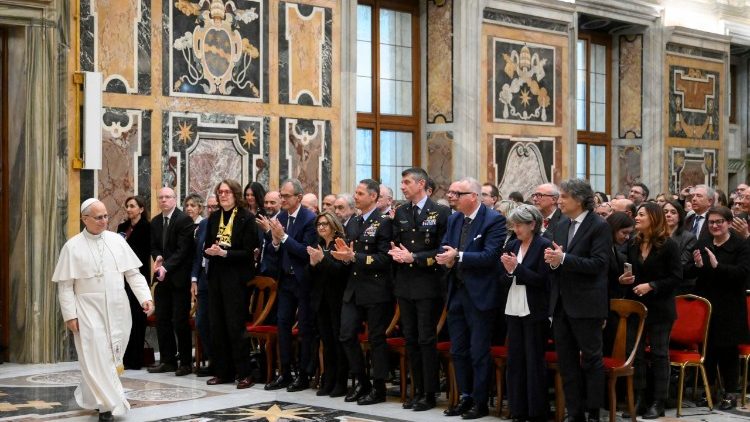 Die Audienz im Vatikan