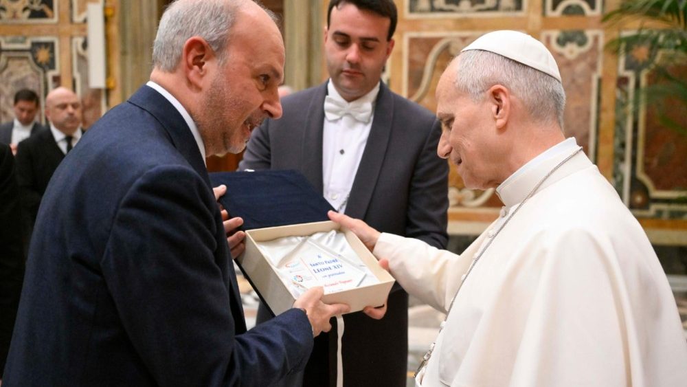 Аўдыенцыя для членаў італьянскага Нацыянальнага цэнтра транспланталогіі