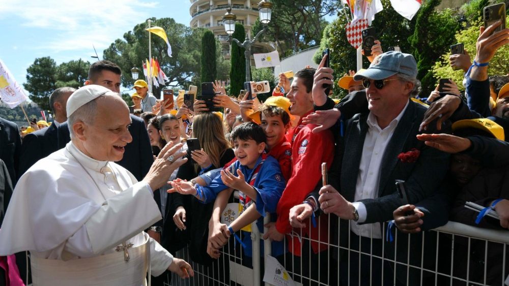 2026.03.28 2026.03.28 Incontro con i giovani e i catecumeni - Viaggio Apostolico nel Principato di Monaco