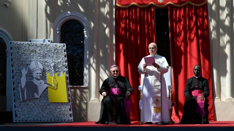 2026.03.28 2026.03.28 Incontro con i giovani e i catecumeni - Viaggio Apostolico nel Principato di Monaco