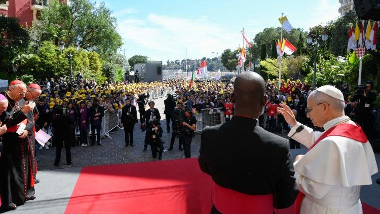 Vijana na wakatekumeni wa Monaco