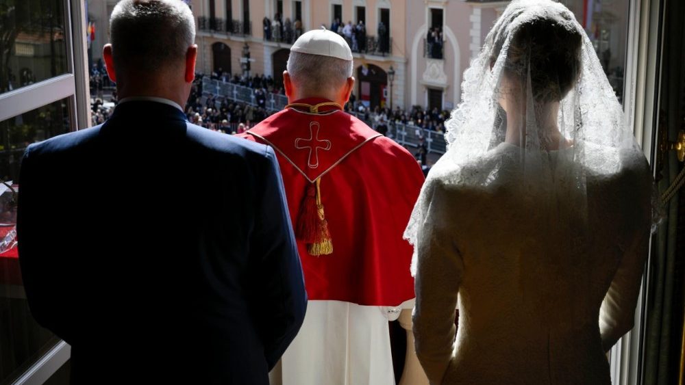 Прывітанне жыхароў Манака