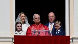 Прывітанне жыхароў Манака