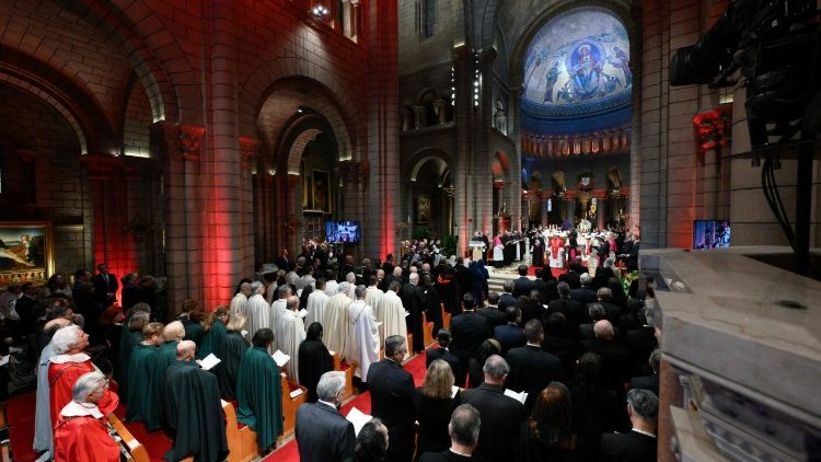 Un momento della Celebrazione dell'Ora Media