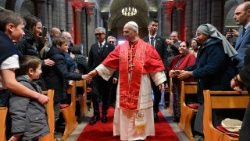 2026.03.28 Viaggio Apostolico nel Principato di Monaco - Incontro con la comunitÃ  cattolica