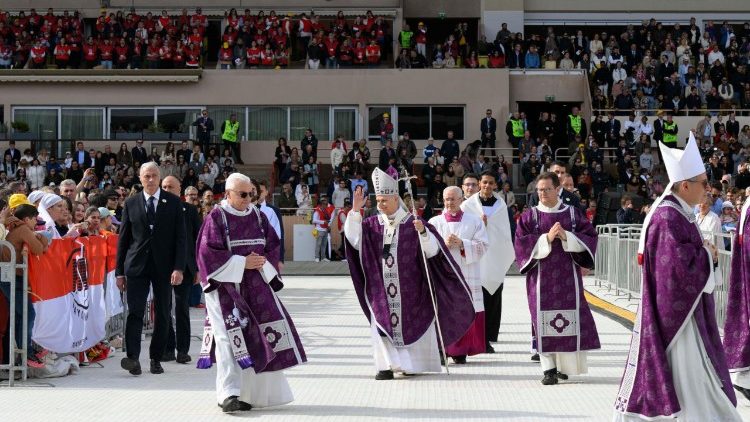 2026.03.28 Viaggio Apostolico nel Principato di Monaco - Santa Messa nello Stadio Louis II
