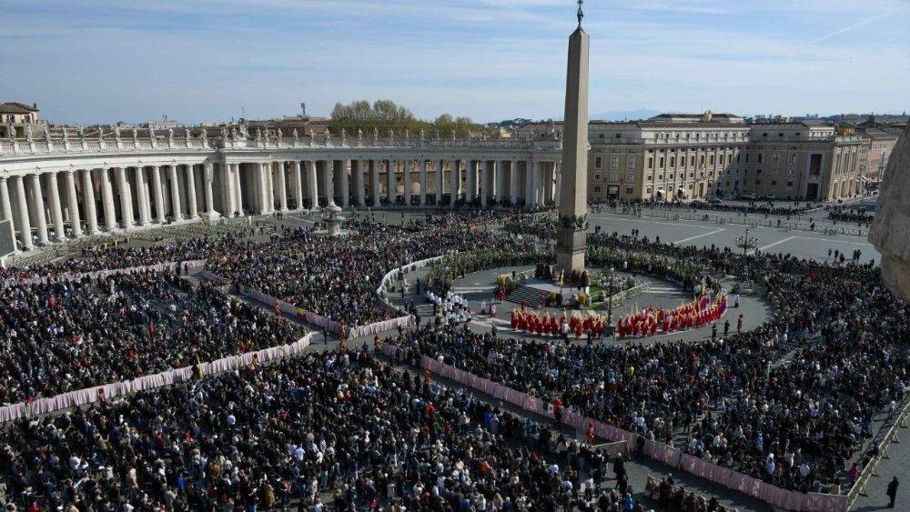 Святая Імша ў Пальмовую нядзелю