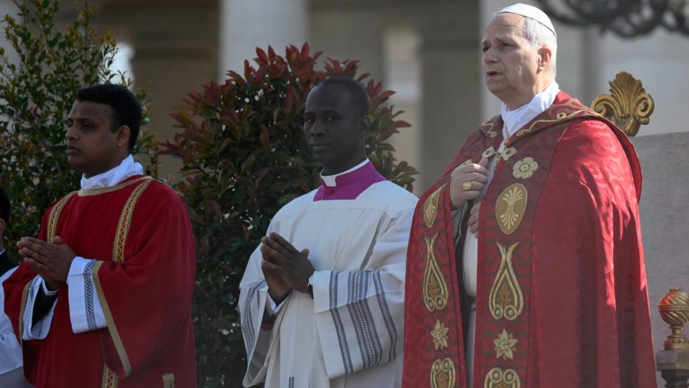 Святая Імша ў Пальмовую нядзелю