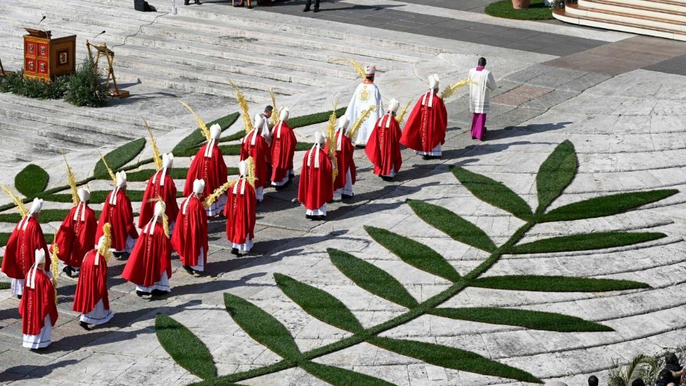 Святая Імша ў Пальмовую нядзелю