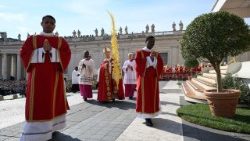 Die Palmsonntagsmesse mit Papst Leo in Rom