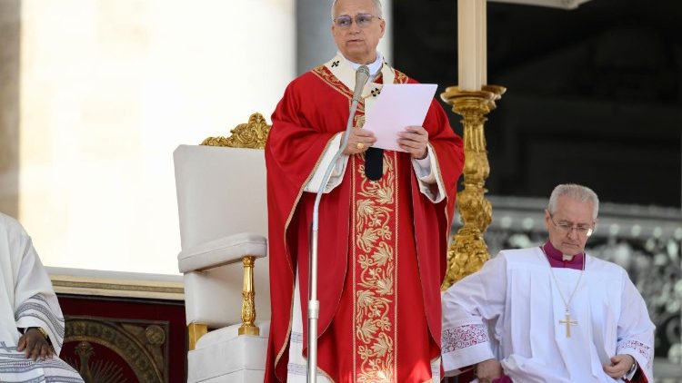 レオ14世、聖週間初日、受難の主日（枝の主日）のミサで　2026年3月29日　バチカン・聖ペトロ広場