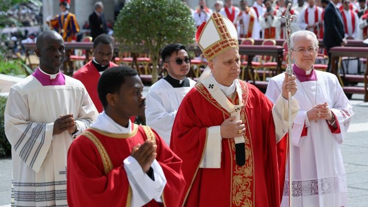Le Pape lors du dimanche des Rameaux