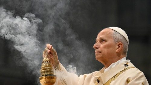 Leon XIV po raz pierwszy przewodniczył Mszy Krzyżma jako Biskup Rzymu