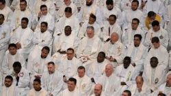 Messe chrismale célébrée par le Pape Léon XIV, jeudi 2 avril 2026.