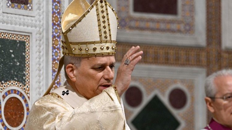 Bei der Heiligen Messe im Lateran