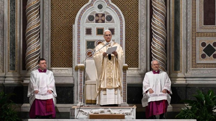 Papa Lav XIV. je predvodio Misu večere Gospodnje