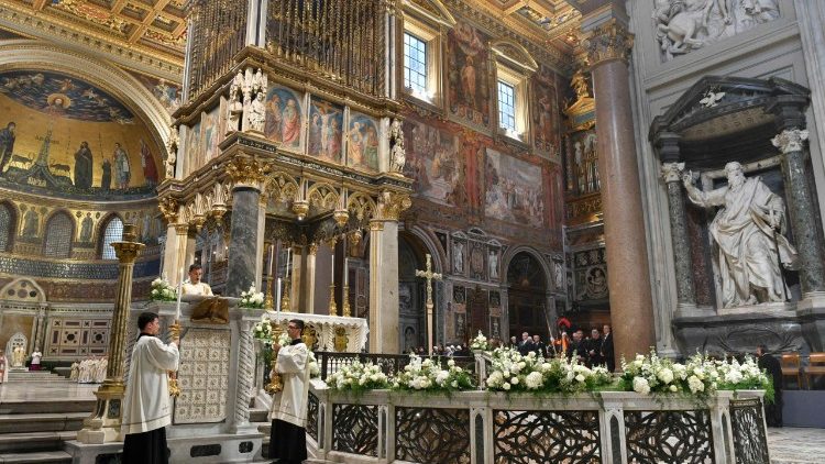 Bei der Heiligen Messe