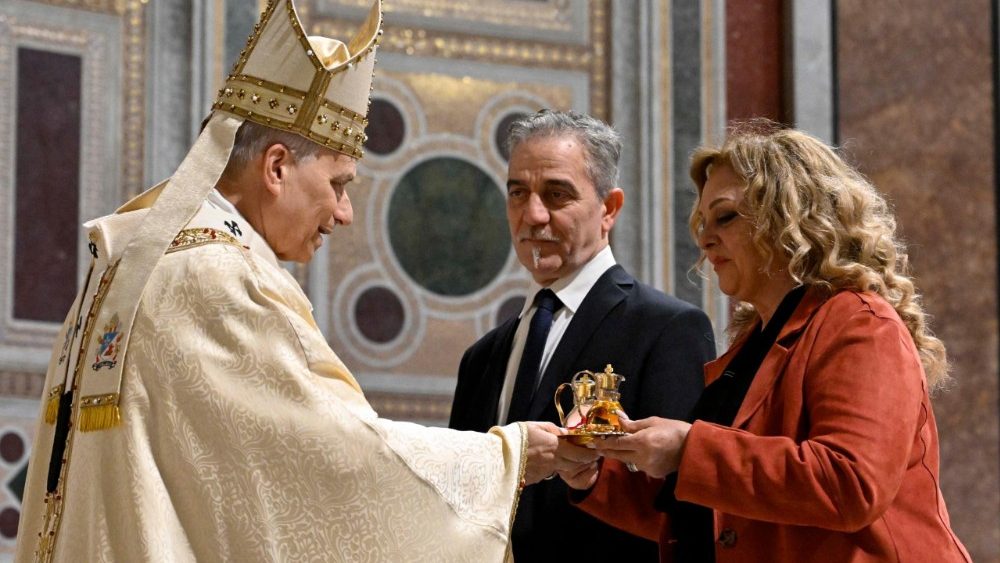 Імша Вячэры Пана ў Базіліцы святога Яна на Латэране