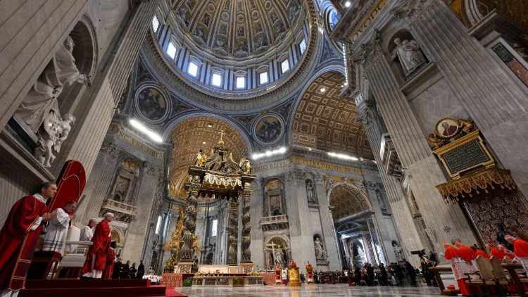Velkopáteční obřady v Bazilice sv. Petra