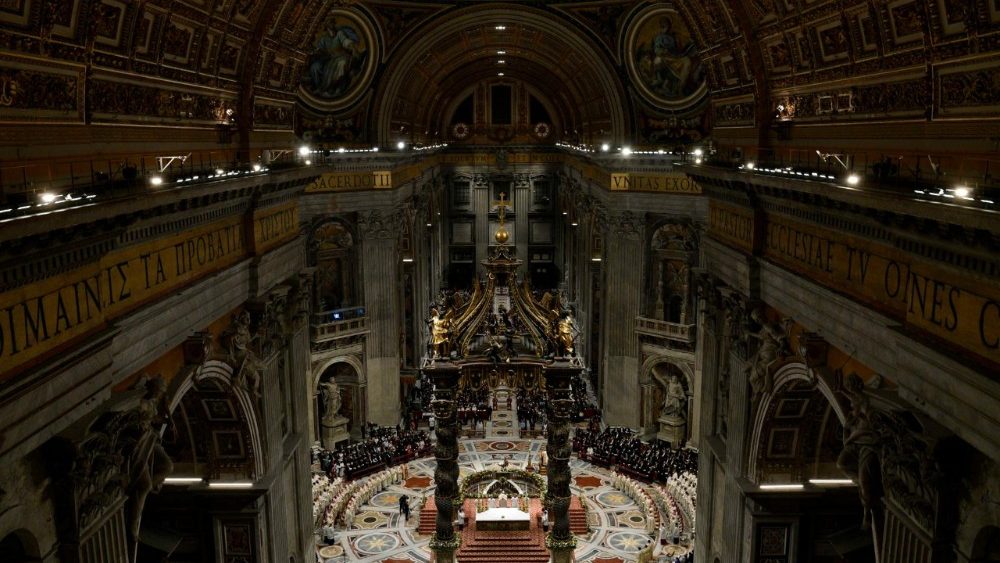 Пасхальная вігілія ў Ватыкане