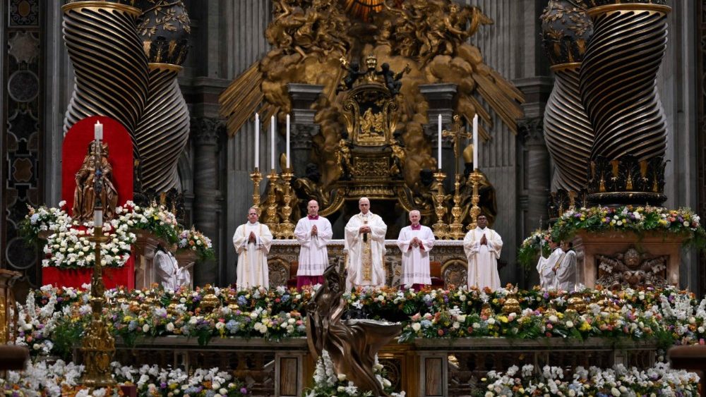 Пасхальная вігілія ў Ватыкане