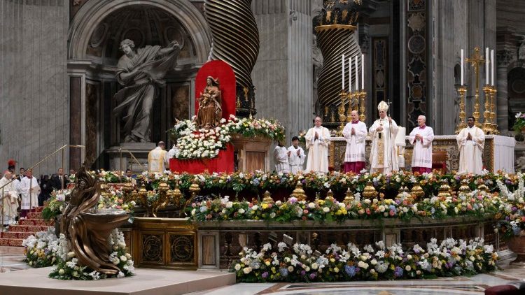 The Easter Vigil in St. Peter's Basilica